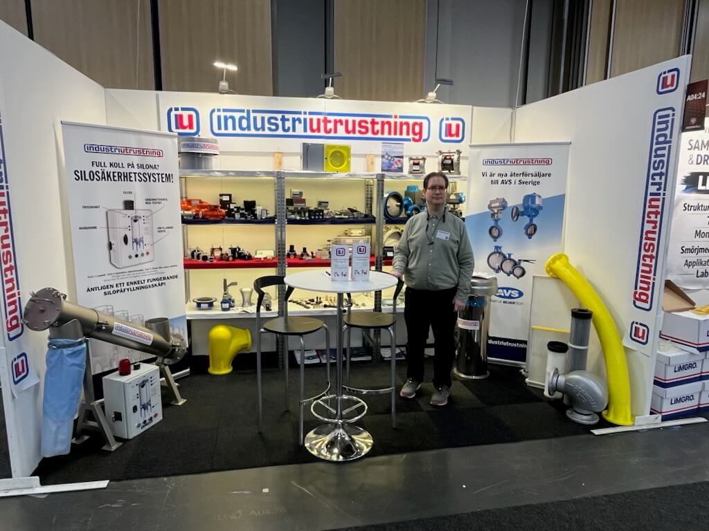 Industriutrustning i Sverige AB finns i monter A04:26